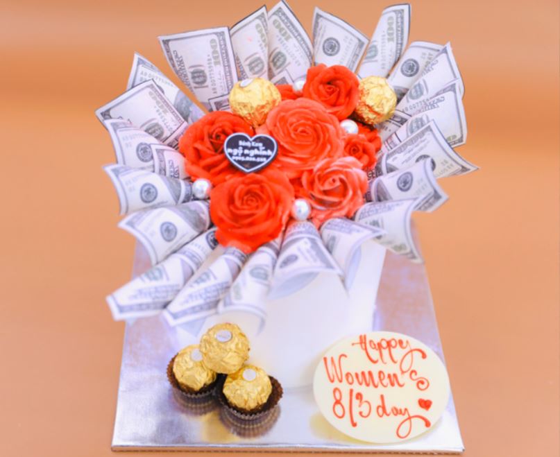 Bánh kem 8/3 độc đáo