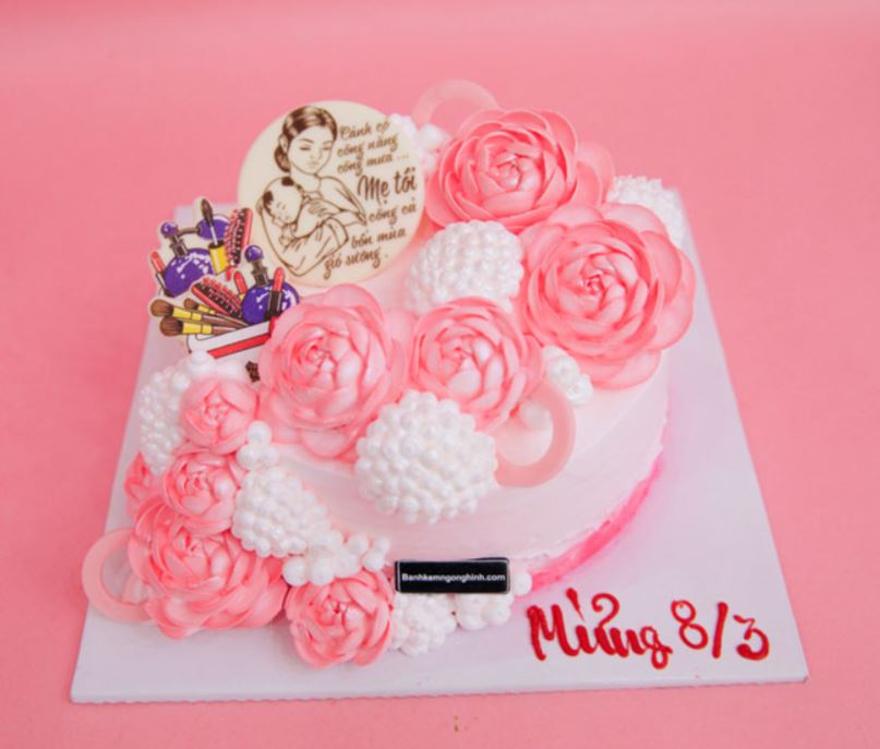 Bánh kem chúc mừng 8/3