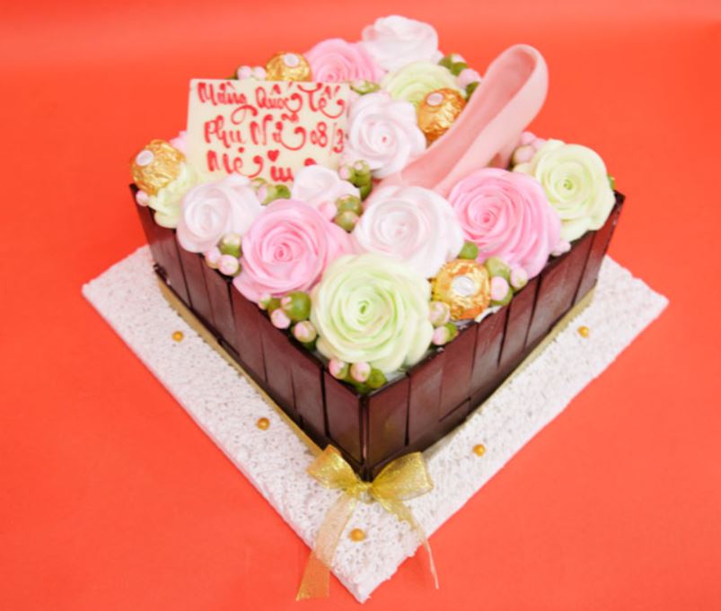 Bánh kem chúc mừng 8/3