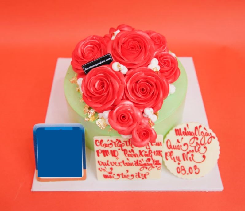 Bánh kem chúc 8/3