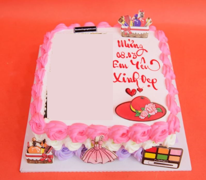 Ảnh kem 8/3 đơn giản