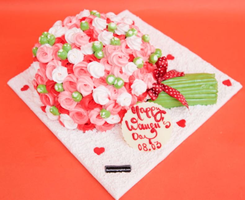Bánh kem ngày 8/3 đẹp nhất