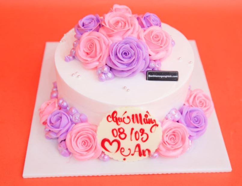 Bánh kem mừng 8/3