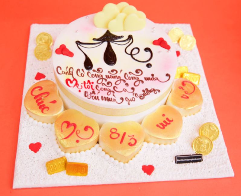 Bánh kem 8/3 đẹp