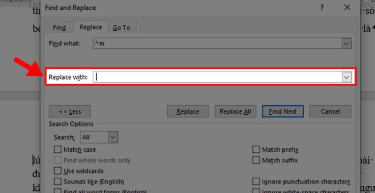 Cách 2: Cách bỏ ngắt trang trong Word nhiều Page cùng lúc