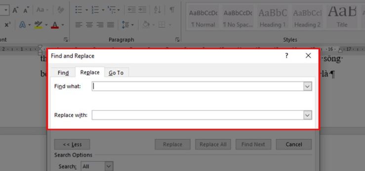 Cách 2: Cách bỏ ngắt trang trong Word nhiều Page cùng lúc