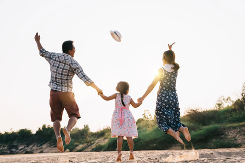 Hình ảnh gia đình hạnh phúc