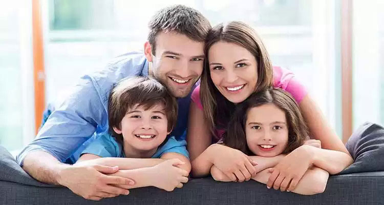 Hình ảnh gia đình hạnh phúc