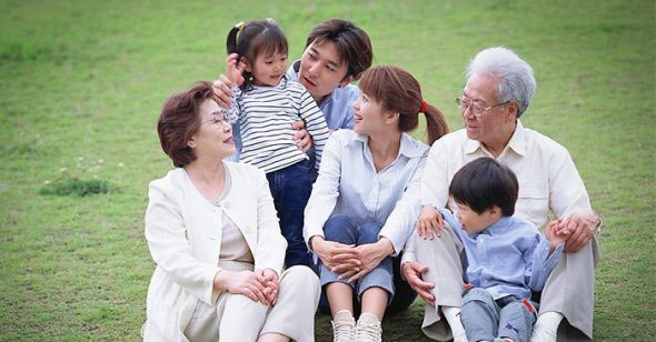 Hình ảnh gia đình hạnh phúc