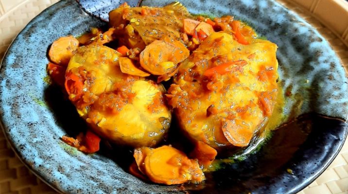 Cách kho cá trắm kho nghệ