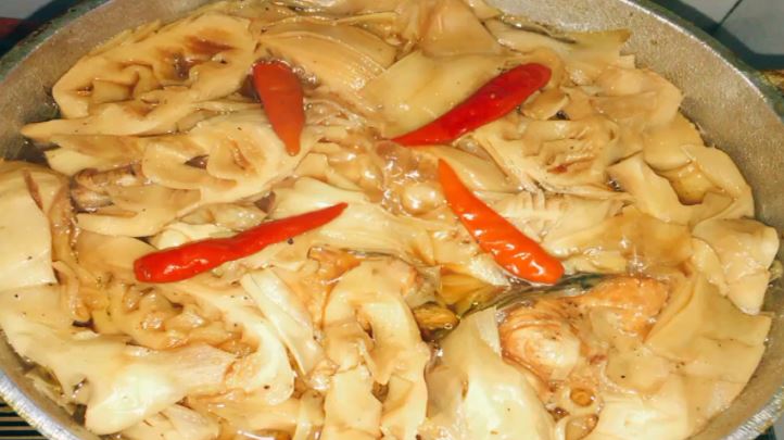 Cách làm cá trắm kho măng chua