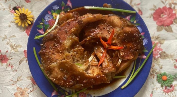Cách làm cá trắm kho măng chua