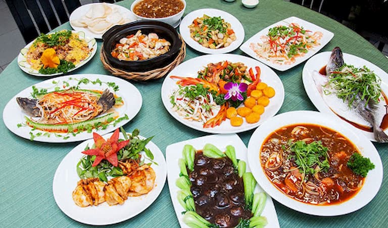 Mẫu thực đơn đám cưới miền Nam