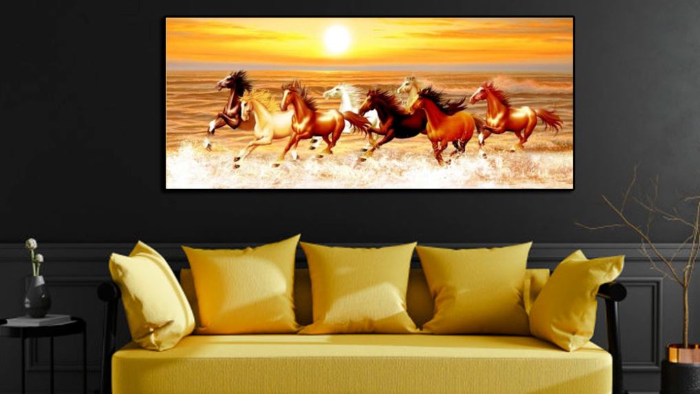 Tranh mã đáo thành công đẹp nhất