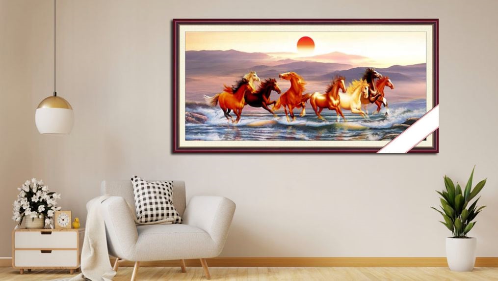 Tranh mã đáo thành công đẹp nhất