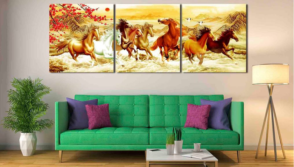 Tranh mã đáo thành công đẹp nhất