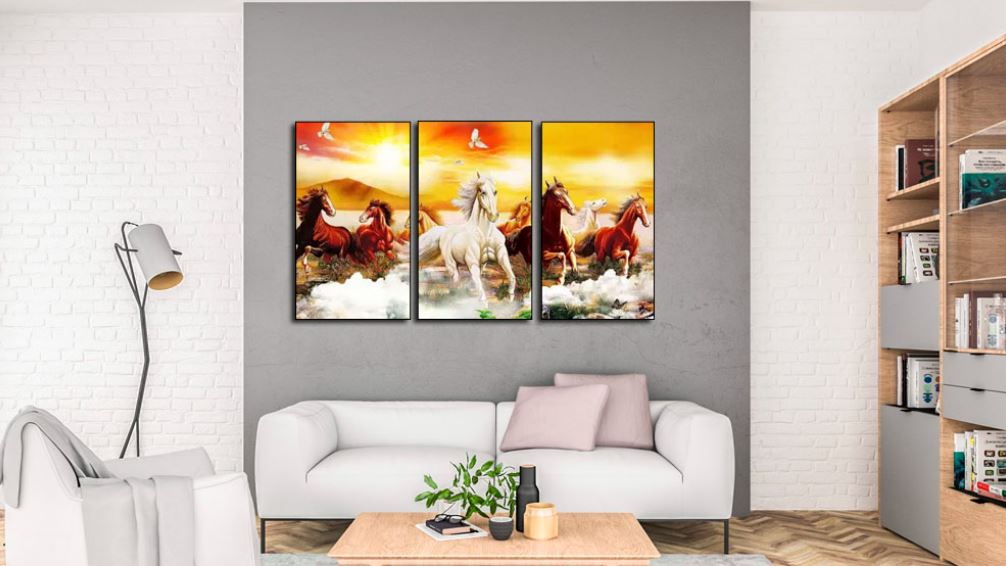 Tranh mã đáo thành công đẹp nhất