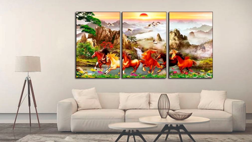 Tranh mã đáo thành công đẹp nhất