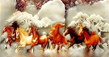 20+ Tranh mã đáo thành công đẹp nhất và cách treo tranh hợp phong thủy
