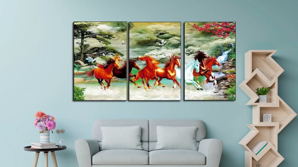 Tranh mã đáo thành công đẹp nhất