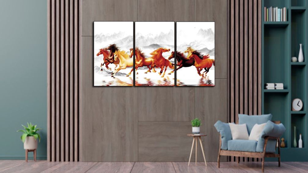 Tranh mã đáo thành công đẹp nhất