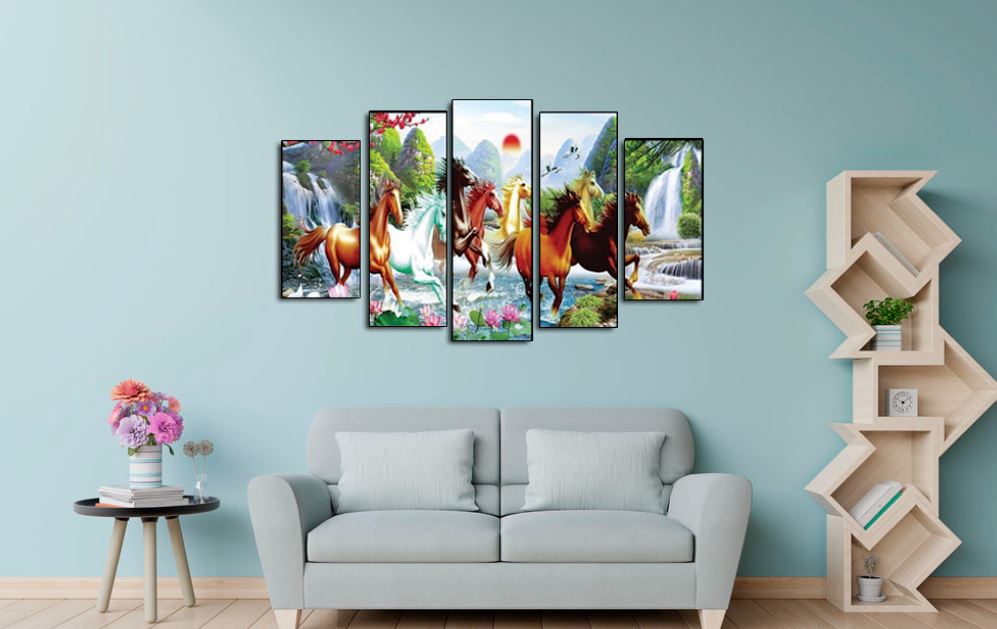 Tranh mã đáo thành công đẹp nhất