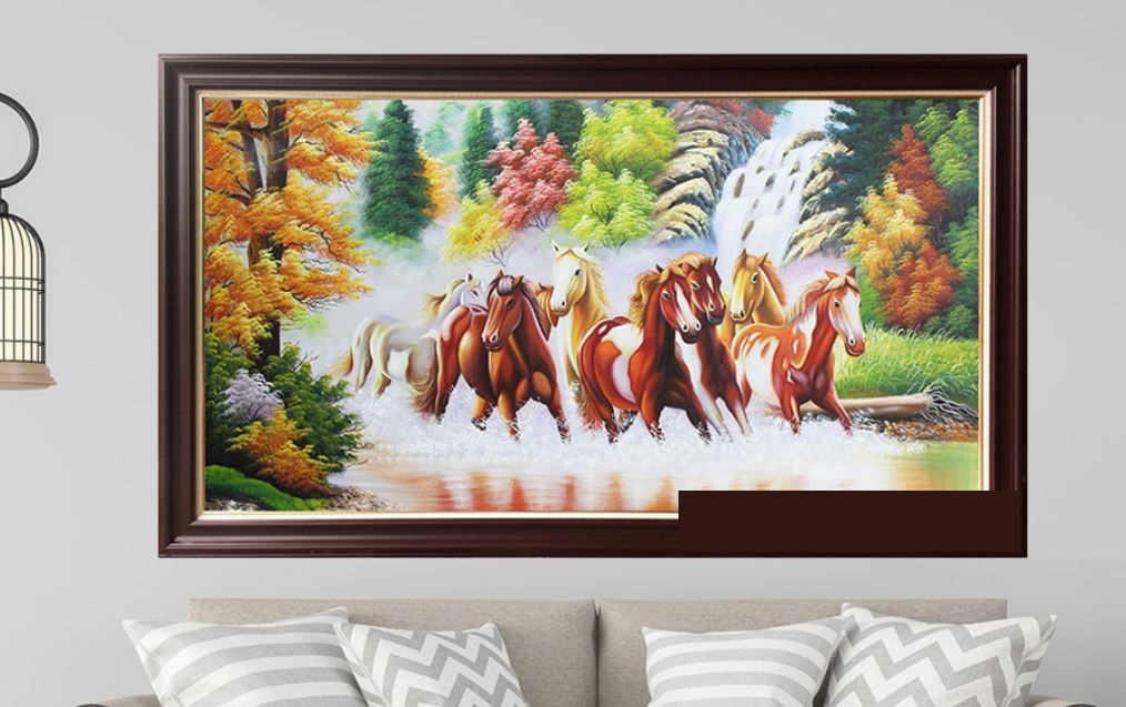 Cách treo tranh mã đáo thành công