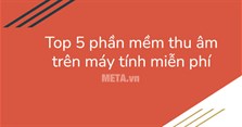 Tải phần mềm thu âm trên máy tính miễn phí, chuyên nghiệp nhất