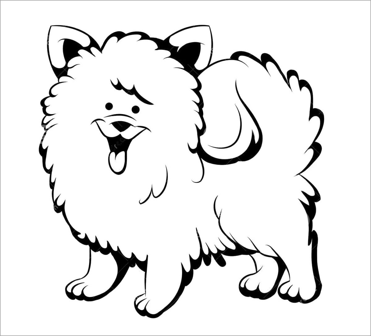 Tranh tô màu con vật cho bé Tranh tô màu con vật cho bé