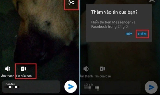 Chọn Tin của bạn -> Nhấn chọn Thêm để hoàn tất Chọn Tin của bạn -> Nhấn chọn Thêm để hoàn tất