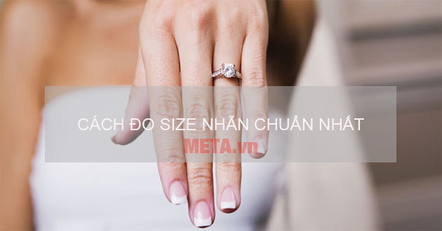 Cách đo size nhẫn