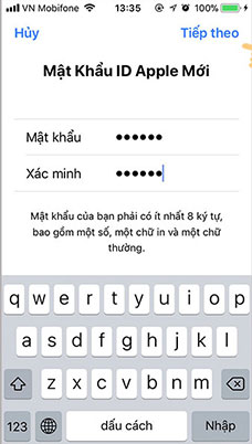 Cách lấy lại mật khẩu iCloud