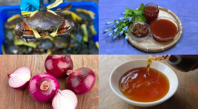 Cách làm cua rang me chấm bánh mì