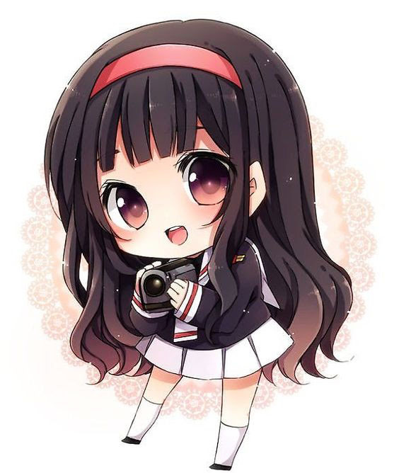 Hình ảnh anime chibi nữ cute