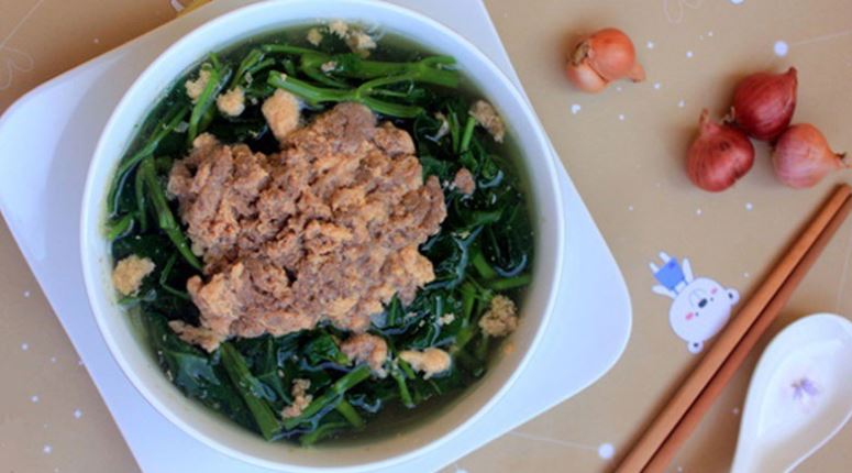 Cách nấu canh cua rau muống