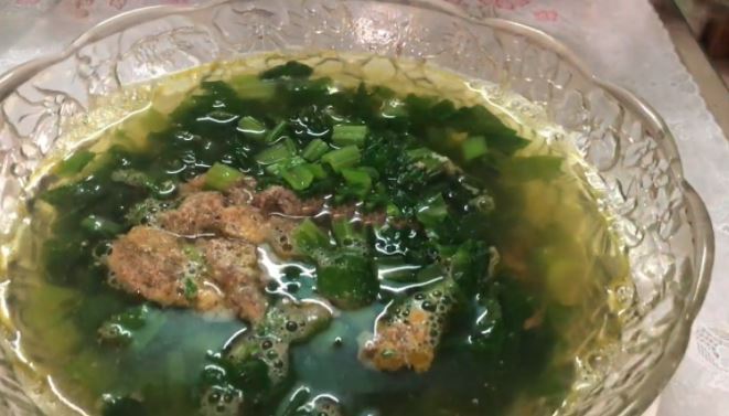 Cách nấu canh cua rau cải