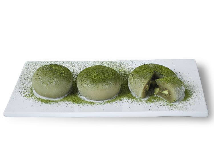 Cách làm bánh mochi trà xanh