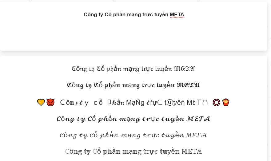 Cách đổi font chữ Instagram