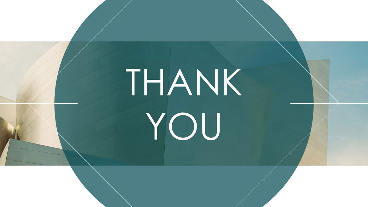 Slide cảm ơn kết thúc đẹp