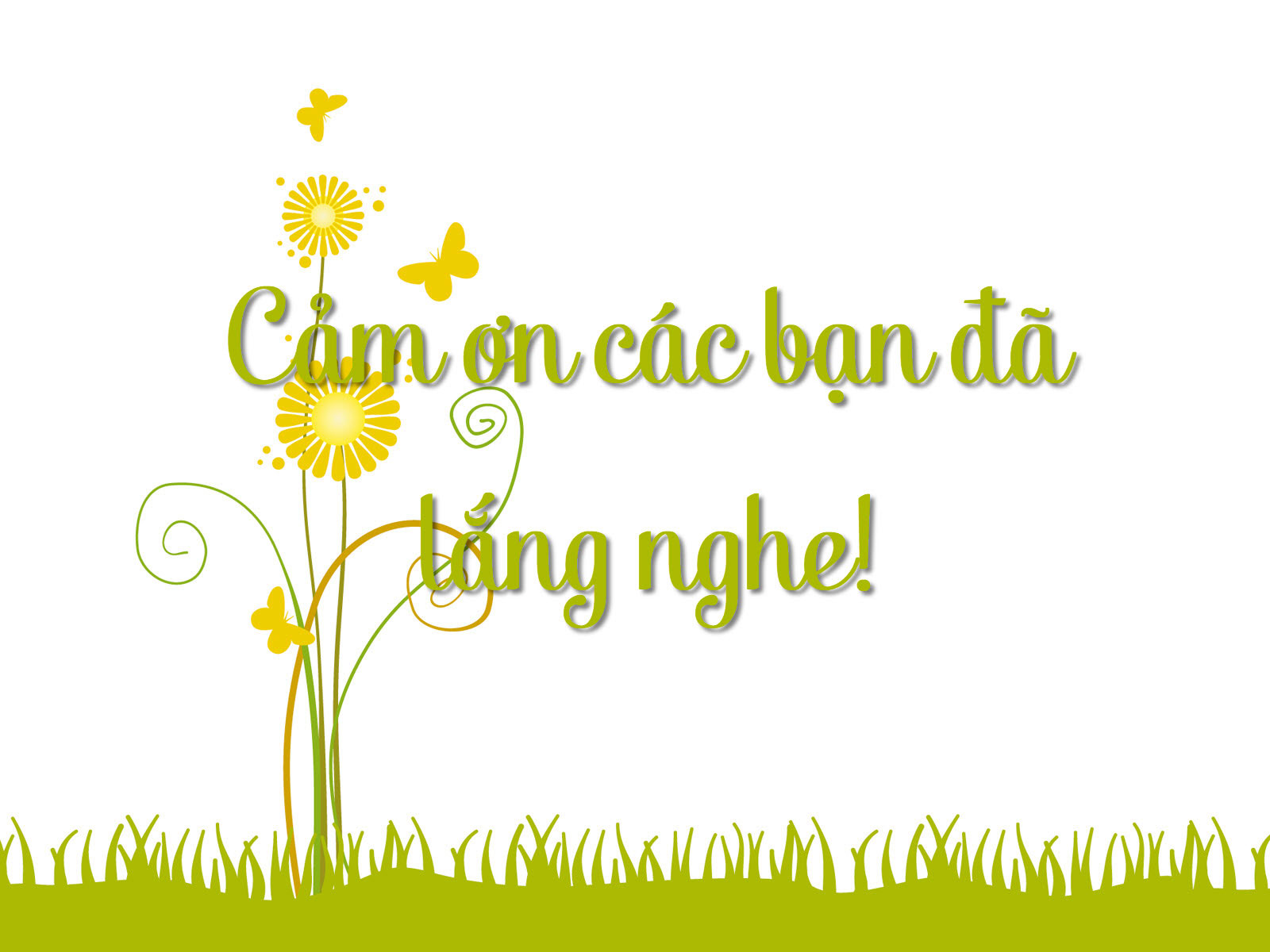 Slide cảm ơn kết thúc đẹp