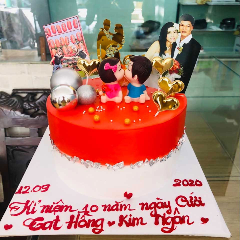 Bánh kem kỷ niệm ngày cưới Bánh kem kỷ niệm ngày cưới