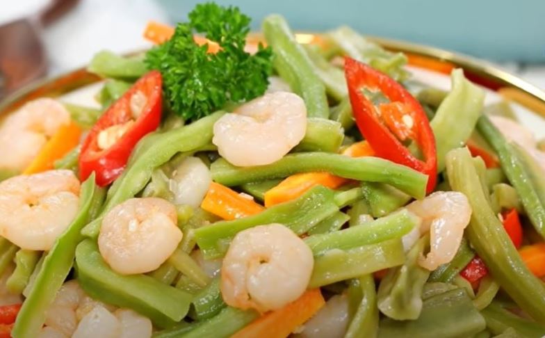 Cách làm rau tiến vua xào thập cẩm