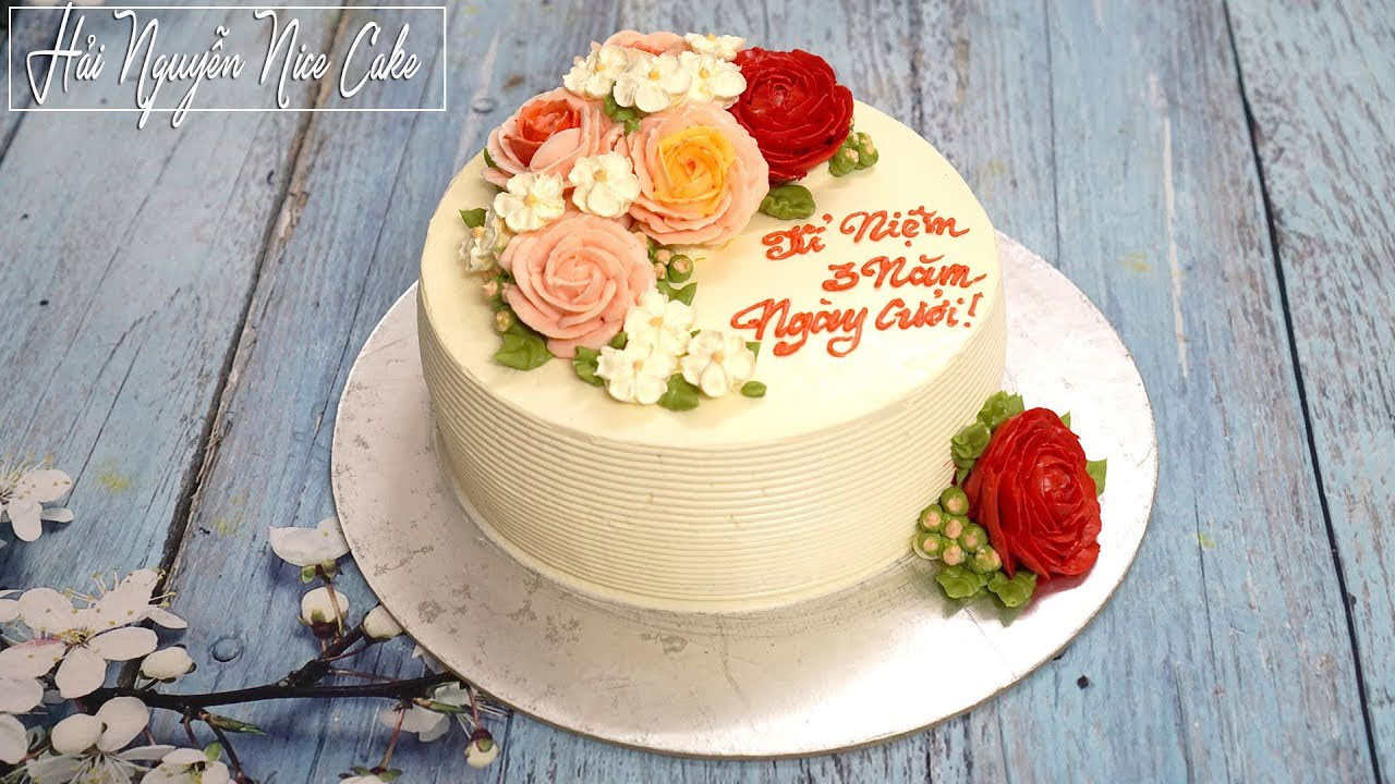 Bánh kem kỷ niệm ngày cưới Bánh kem kỷ niệm ngày cưới