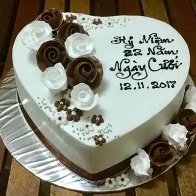 Bánh kem kỷ niệm ngày cưới Bánh kem kỷ niệm ngày cưới