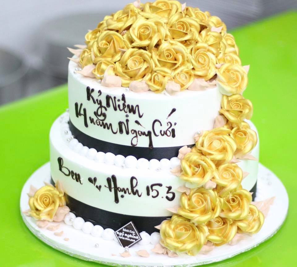 Bánh kem kỷ niệm ngày cưới Bánh kem kỷ niệm ngày cưới