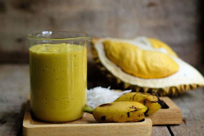 Sinh tố sầu riêng chuối Sinh tố sầu riêng chuối