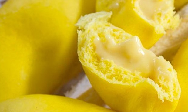 Bánh bao nhân sầu riêng Bánh bao nhân sầu riêng