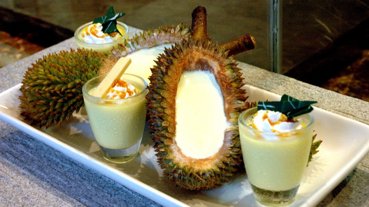 Panna cotta sầu riêng Panna cotta sầu riêng