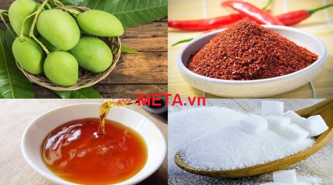 Cách làm xoài ngâm mắm đường chua ngọt để được lâu