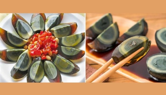 Món trứng bắc thảo